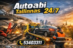 Kuidas käituda, kui auto jääb keset tihedat Tallinna liiklust seisma?